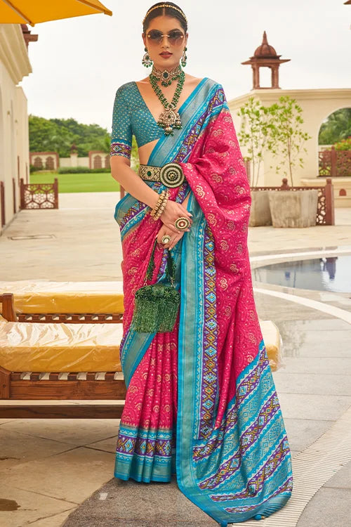 Patola Sari With Blouse