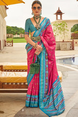 Patola Sari With Blouse