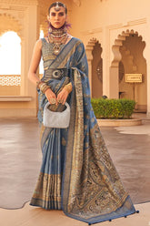Saree With Designer Blouse