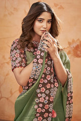 Designer Sari With Blouse