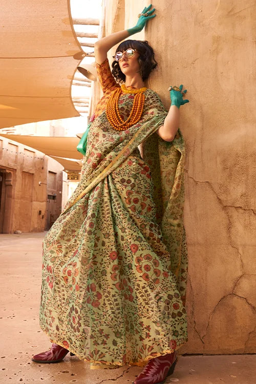 New Designer Saree With Blouse