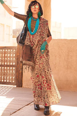 Fancy Saree With Blouse Piece