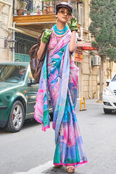 Beautiful Silk Saree With Blouse