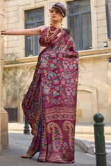 Beautiful Saree With Designer Blouse