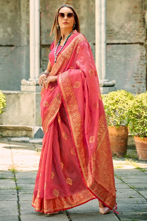 Designer-Saree-With-Blouse-Piece