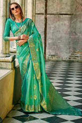Designer Wedding Saree Collection For Beautiful Woven At Shubhkala Fashion