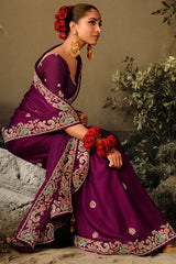 Party Wear Silk Saree