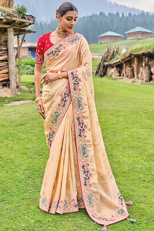 Wedding Saree With Blouse'