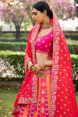Heavy Wedding Lehenga Choli With Dupataa