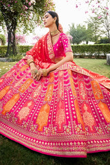 Heavy Wedding Lehenga Choli With Dupataa
