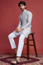 Mirror Work Men's Kurta