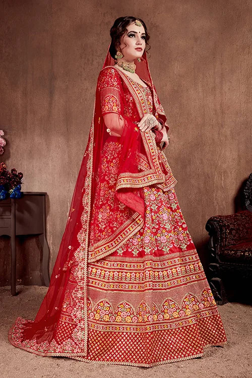 Yellow Lehenga Choli Ensemble for Festive