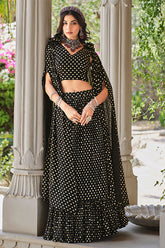 Brown Lehenga Choli