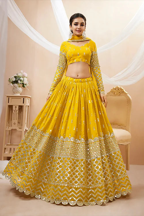 Party Wear Haldi Function Lehenga Choli