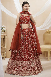 रेड लेहेंगे देसिग्न्स