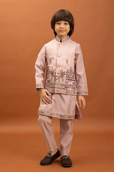 Classic Pink Koti Kurta Set
