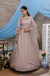 Thread Embroidered Lehenga Choli