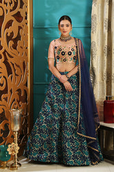jacquard Lehenga Choli
