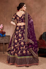 double dupatta lehenga choli