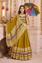 Fluorescent Green Chaniya Choli