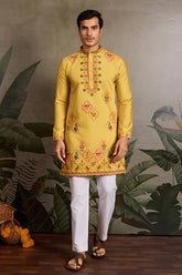Yellow Kurta for Haldi Ceremony