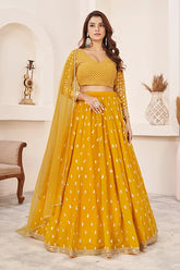 Haldi special lehenga choli