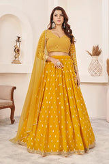 Haldi special lehenga choli