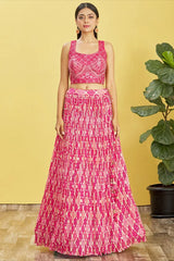 Embroiderd lehenga