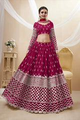 Pink Wedding Lehenga Choli