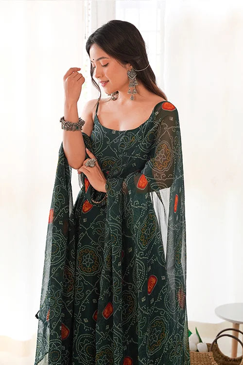 Designer full flair Anarkali dress