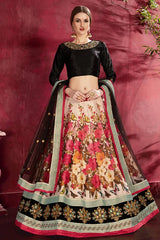 Printed lehenga
