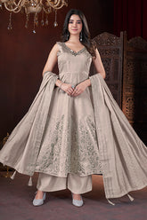 Off White Wedding Salwar Suit