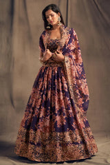 Purple Chaniya Choli