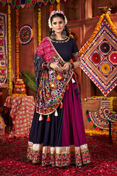 Traditional Mirror Work Chaniya Choli