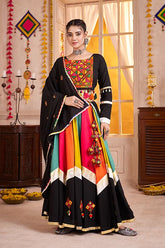Traditional Multi Color Navratri Chaniya Choli