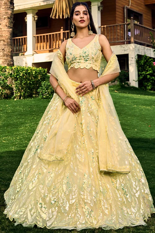 Haldi special lehenga choli