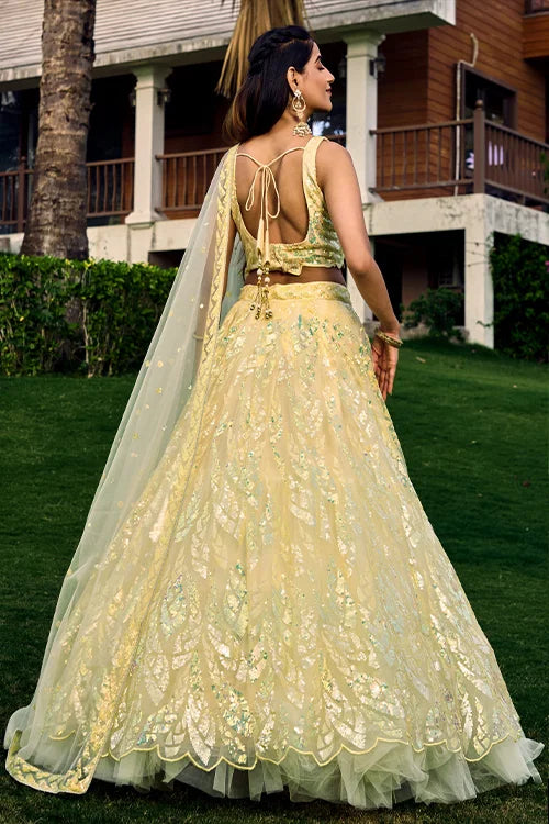 Sequins lehenga choli