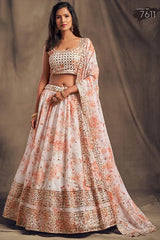 Printed lehenga choli