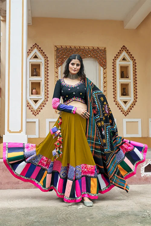 Lehenga choli for garba online discount