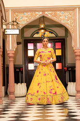 Embroidered Anarkali Gown