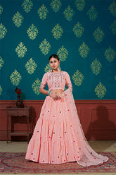 Thread Embroidered Work Lehenga Choli