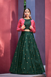 Green Lehenga Choli