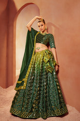Green Lehenga Choli