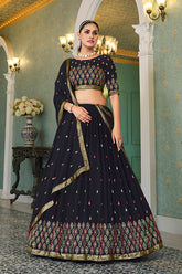 Thread With Sequins Work