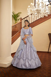 Sequins Embroidered Lehenga