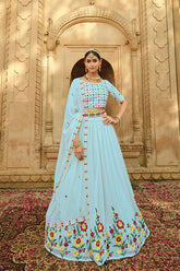 Embroidered Lehenga Choli