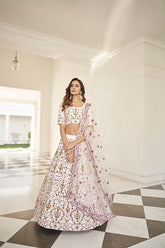 White Lehenga Choli