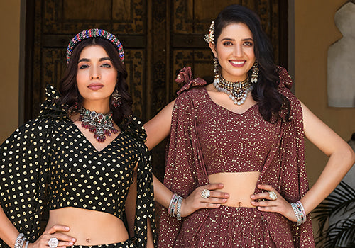 Shop the Latest Indian Readymade Plus Size Lehenga Choli Collection
