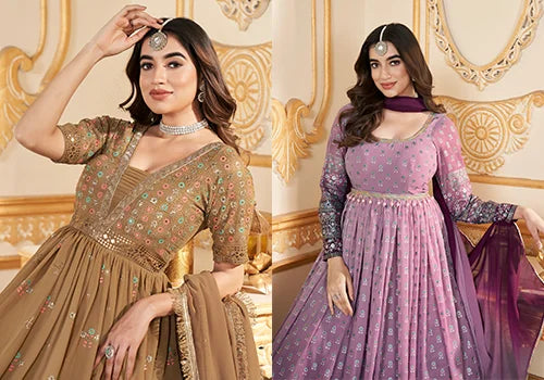 Exclusive Ready to Wear Long Gown Styles for Women Wear for Traditional Looks