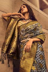 Handcrafted sarees